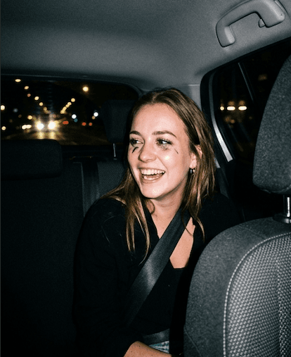 Lisa na een stevige nacht